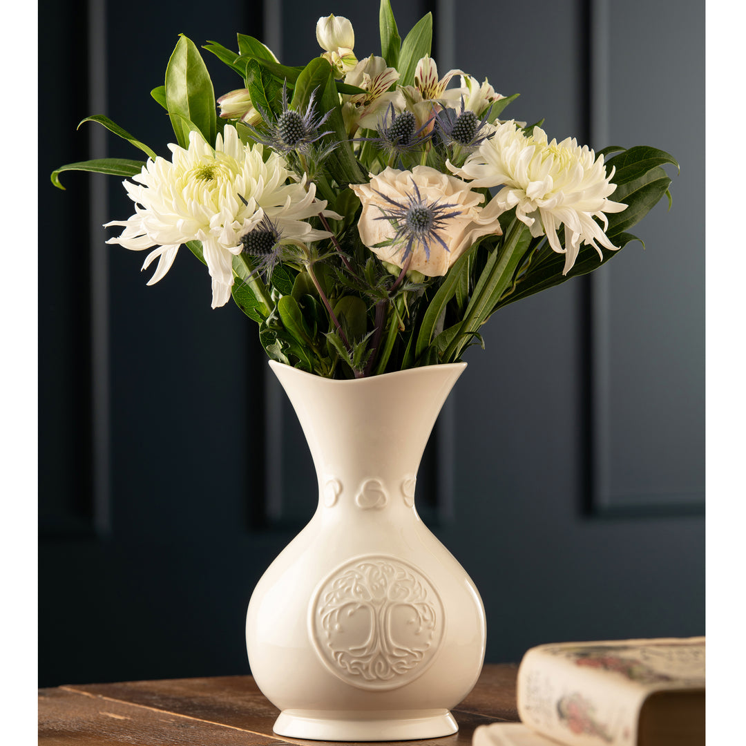 Belleek Classic Tree of Life 9" Vase