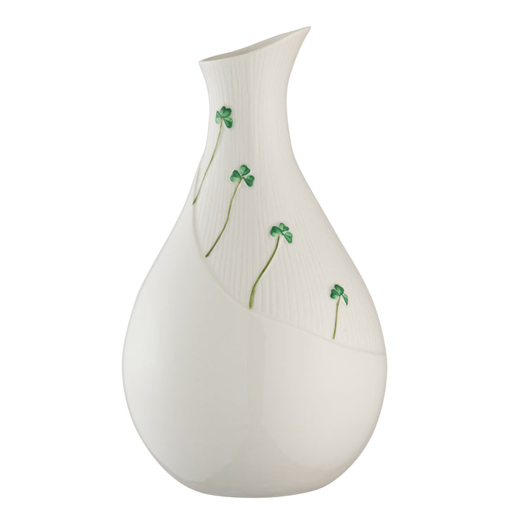Belleek Classic Shamrock Meadow 9.5" Vase
