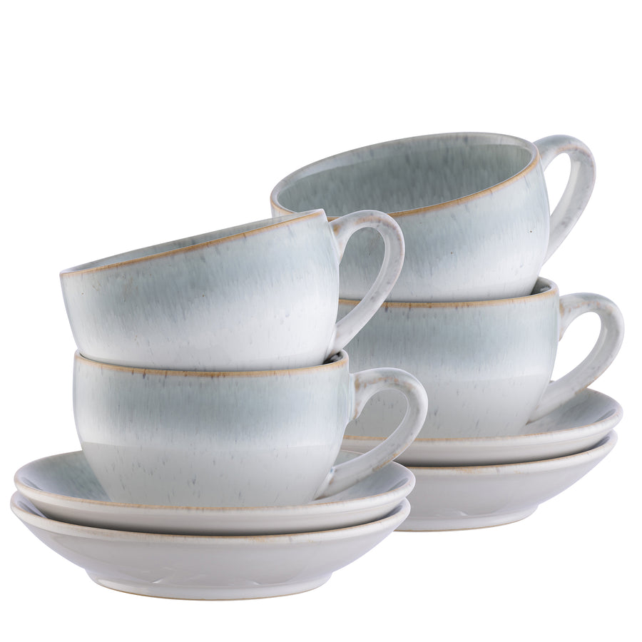 Belleek Living Tivoli Cup & Saucer Set of 4