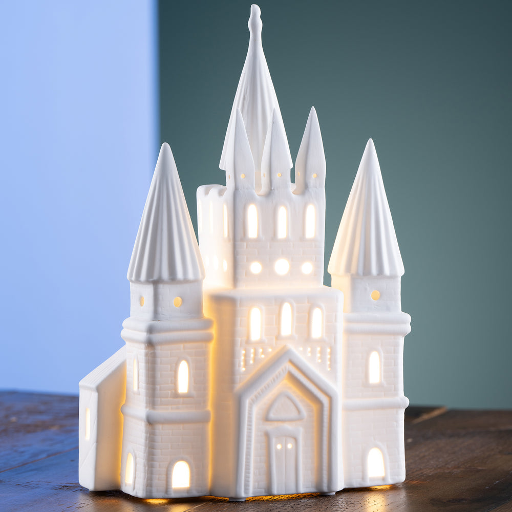Belleek Living Fairytale Castle Luminaire