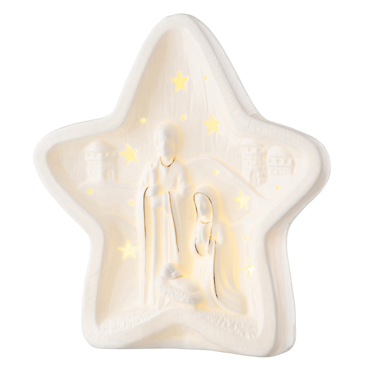 Belleek Living Nativity Star LED