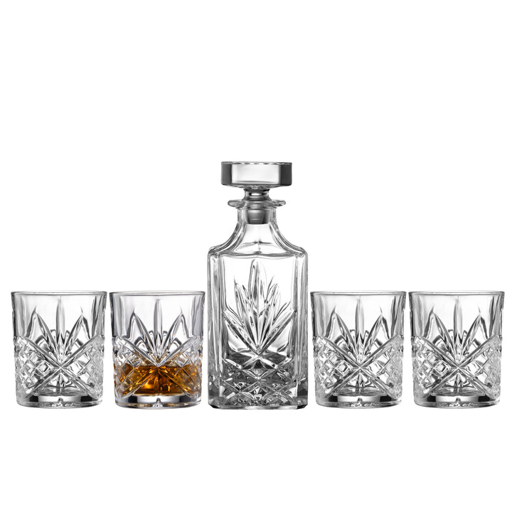 Galway Crystal Inisheer Decanter Set
