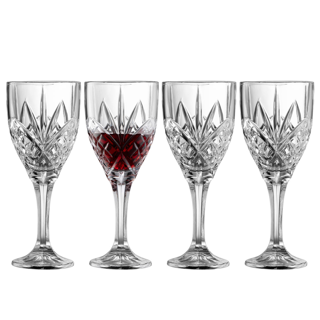 Galway Crystal Inisheer Wine Set of 4
