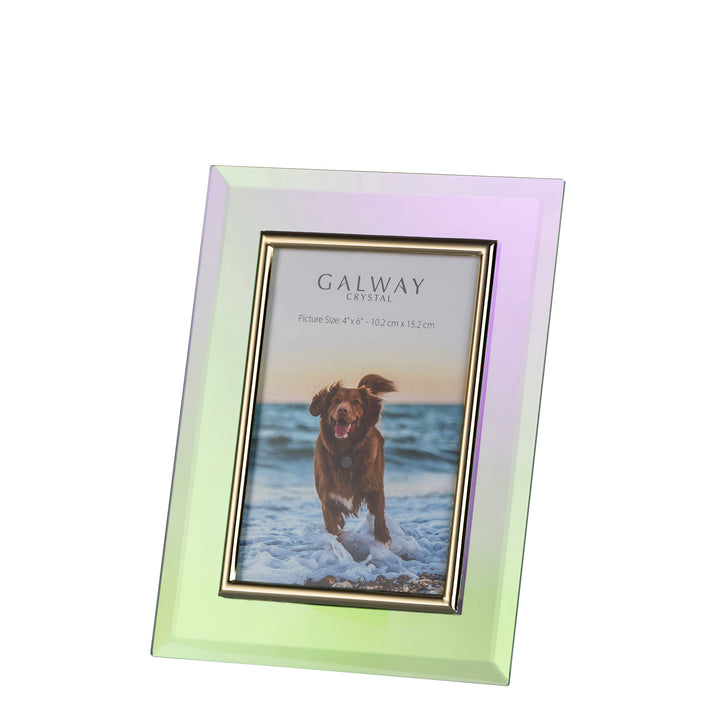 Galway Crystal Lustre Glass 4 x 6 Frame