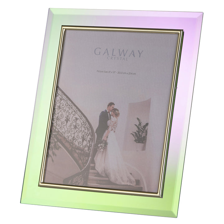 Galway Crystal Lustre Glass 8 x 10 Frame