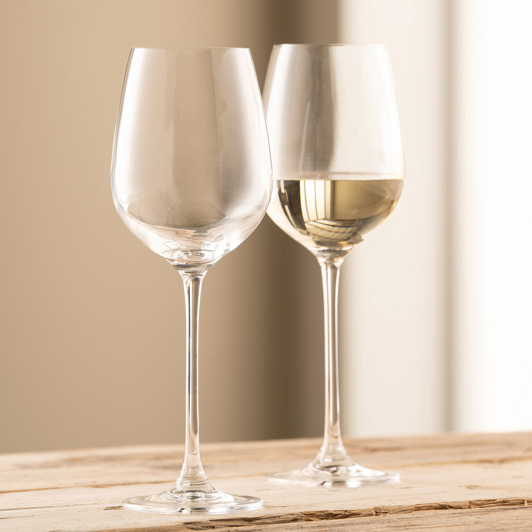 Galway Crystal Solus White Wine Pair