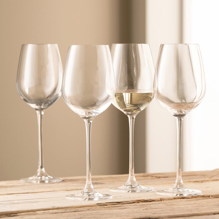 Galway Crystal Solus White Wine Set of 4
