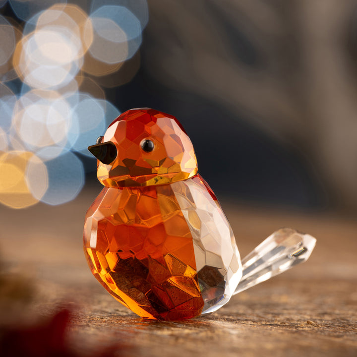 Galway Crystal Robin Figurine