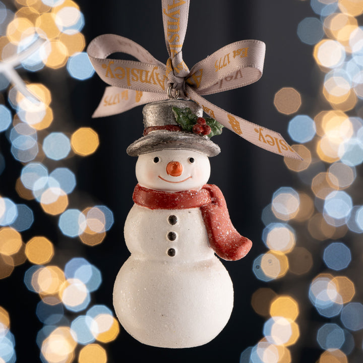Aynsley Glitter Snowman Hanging Ornament