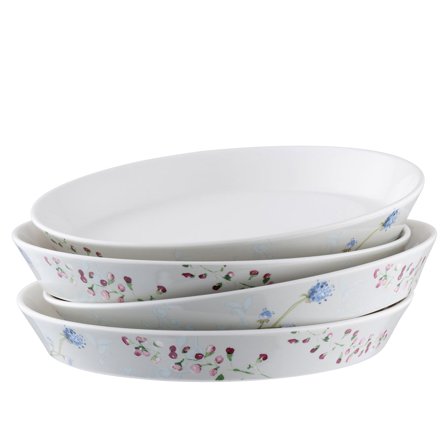 Aynsley Camille Pale Jade Pasta Bowls Set of 4