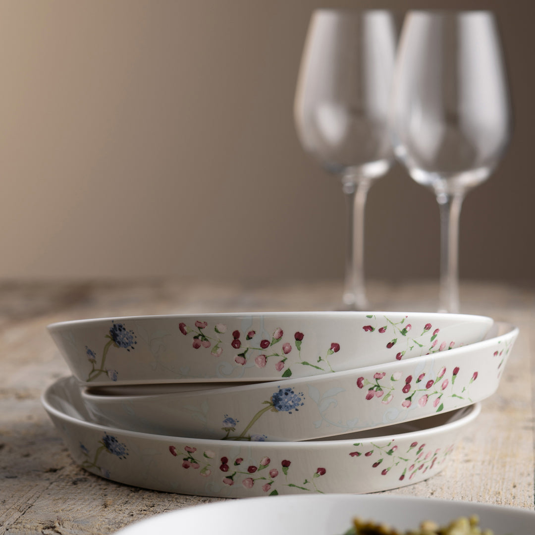 Aynsley Camille Pale Jade Pasta Bowls Set of 4