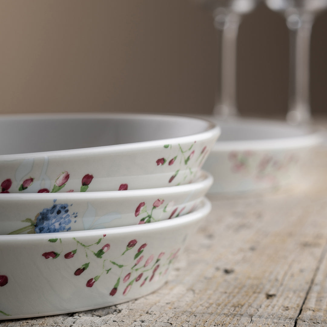 Aynsley Camille Pale Jade Pasta Bowls Set of 4