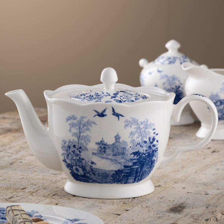 Aynsley Archive Blue Teapot