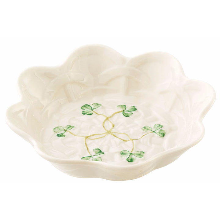 Belleek Classic Shamrock Sweet Dish