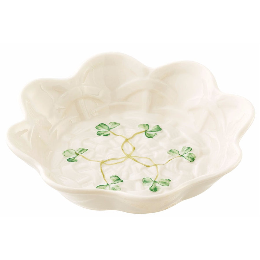 Belleek Classic Shamrock Sweet Dish