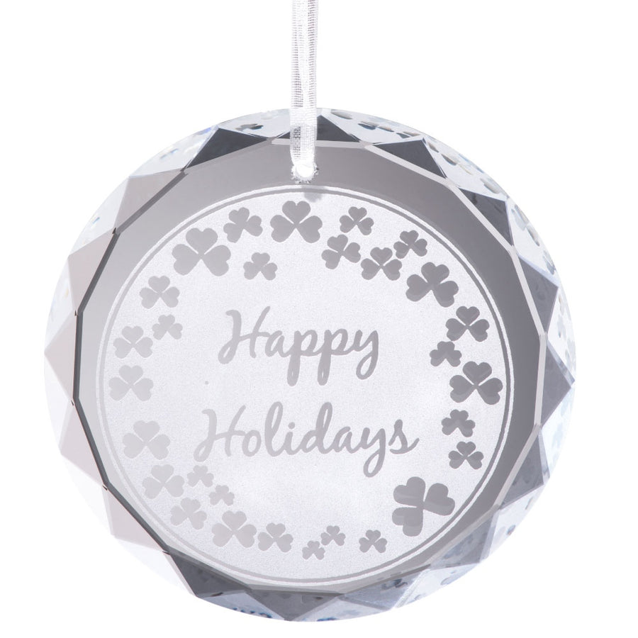 Galway Living Happy Holidays Hanging Ornament