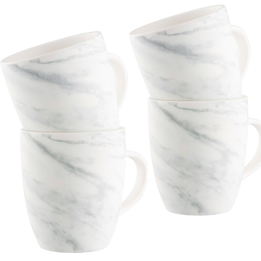 Belleek Living Marble Set of Four Mugs