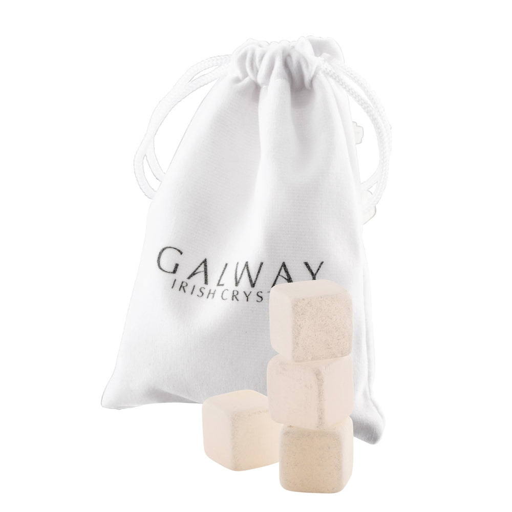 ＧＡＬＷＡＹ　ＩＲＩＳＨ　ＣＲＹＳＴＡＬ Galway Crystal Cooling Stones Set of 4 - White Jade – Belleek Pottery