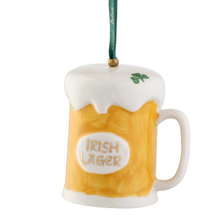 Belleek Classic Beer Tankard Ornament