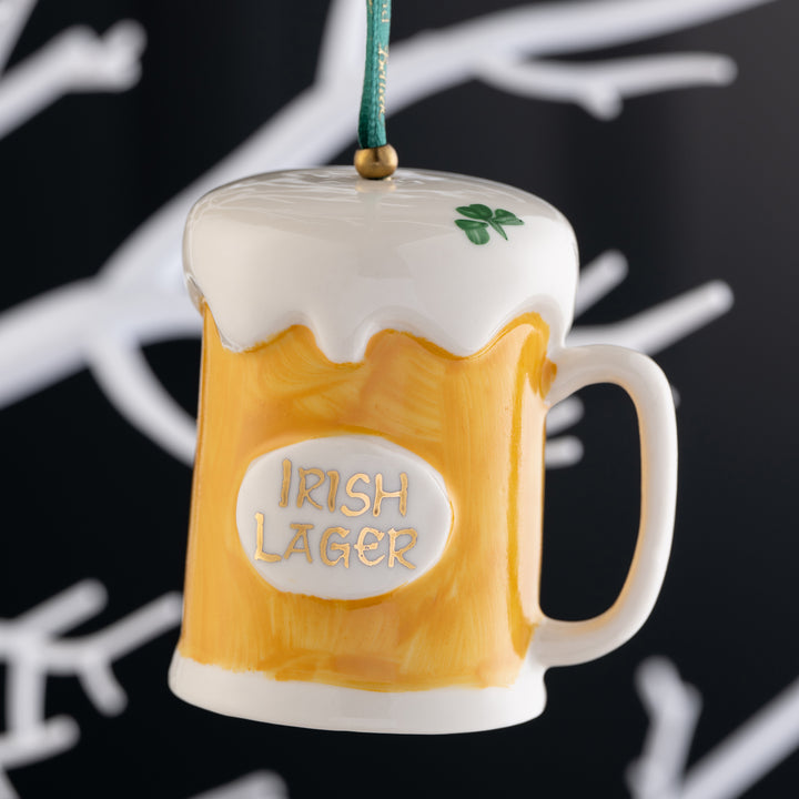 Belleek Classic Beer Tankard Ornament