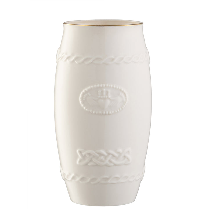 Belleek Classic Claddagh Spill Vase