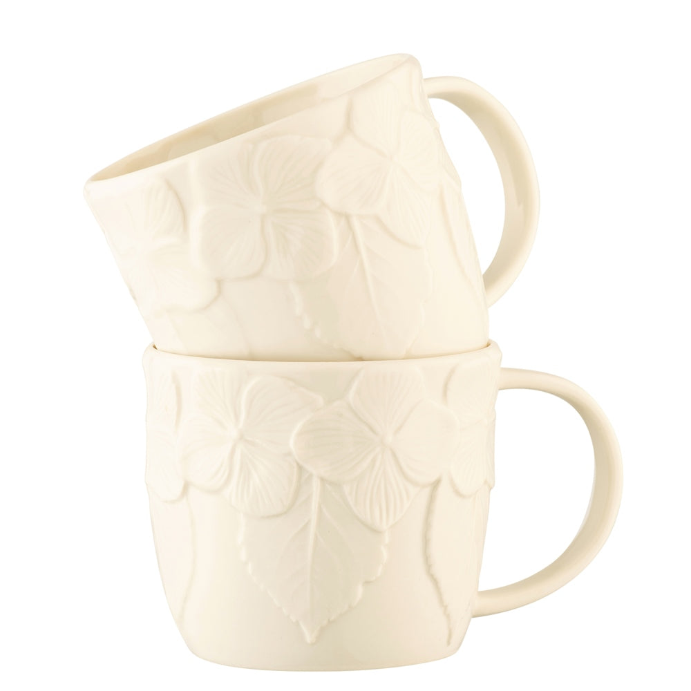 Two Socket Outlets Belleek Belleek Classic Hydrangea Set Of Two Mugs 2026 Outlet