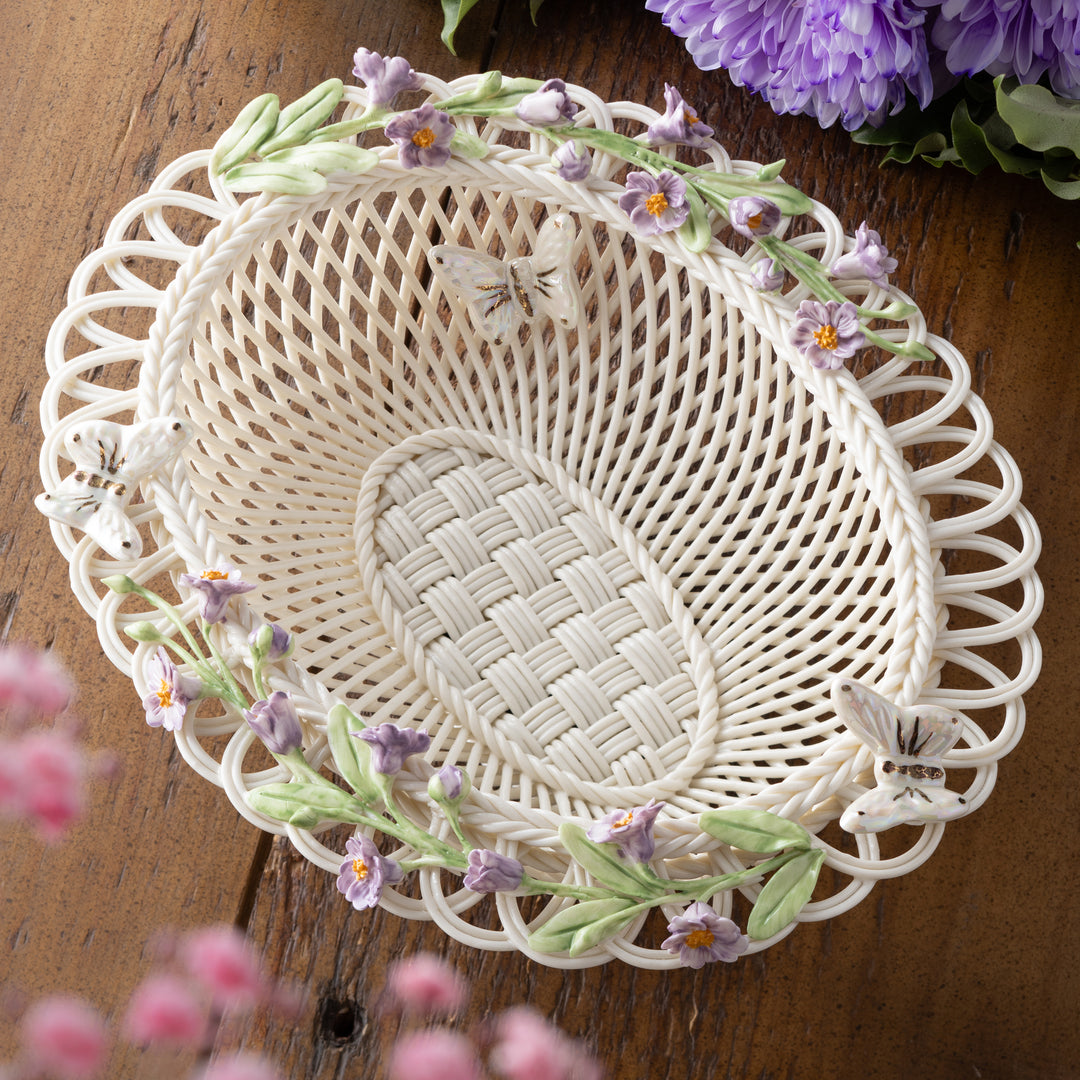 Belleek Classic Annual Basket 2026 - Irish Flax