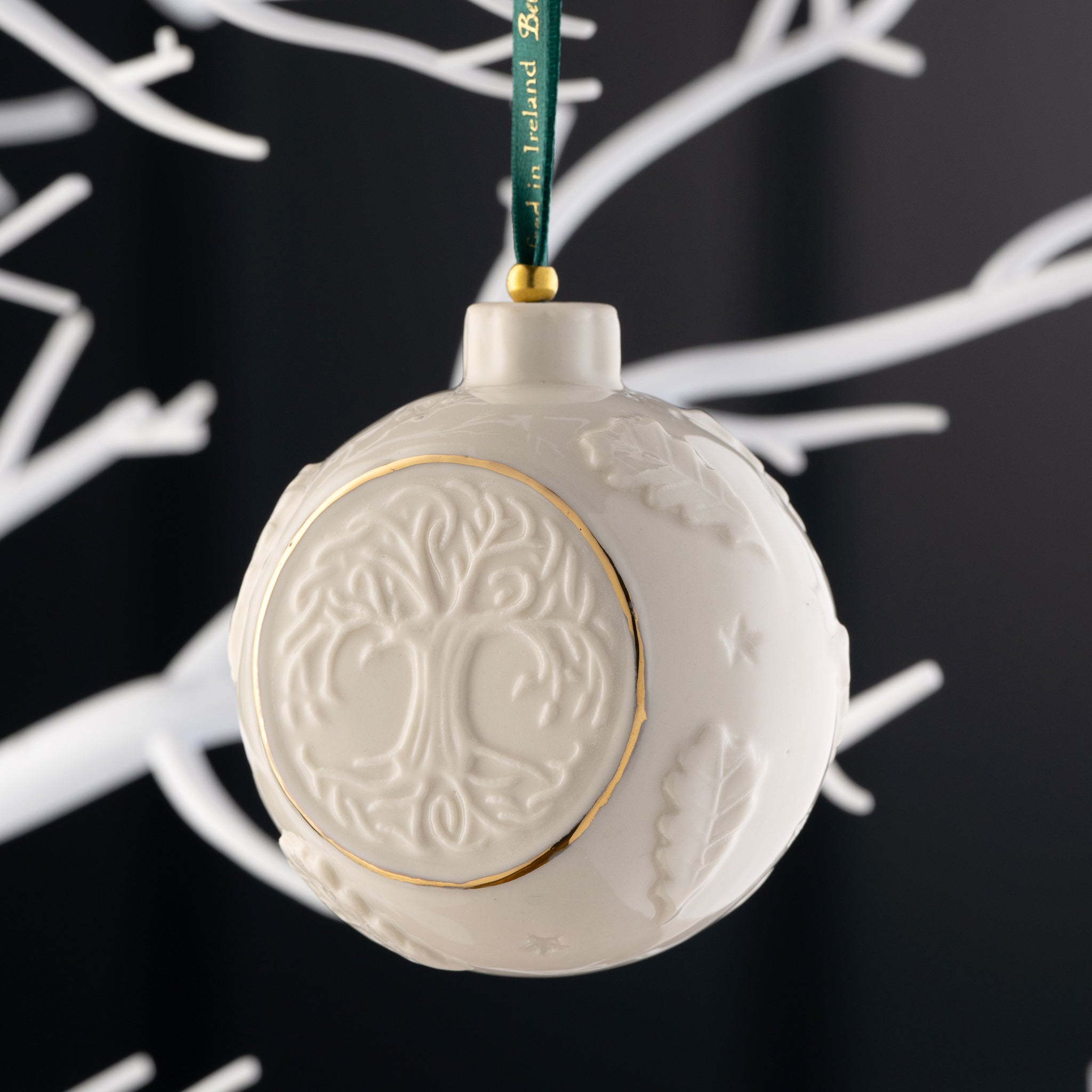 Belleek Classic Tree of Life Bauble – Belleek Pottery