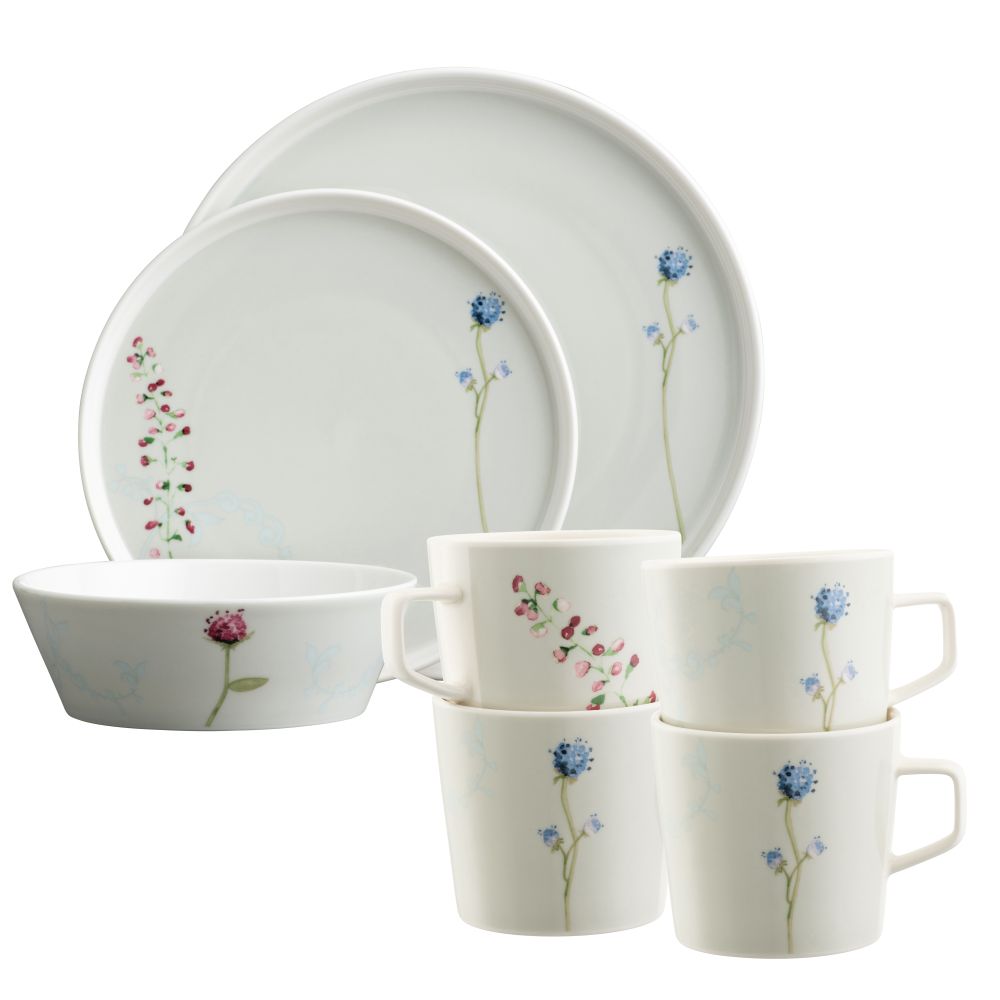 Belleek Classic 1880 Shamrock Gold 16 Piece Dinner Set – Belleek