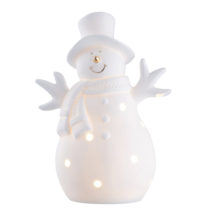 Belleek Living Snowman LED