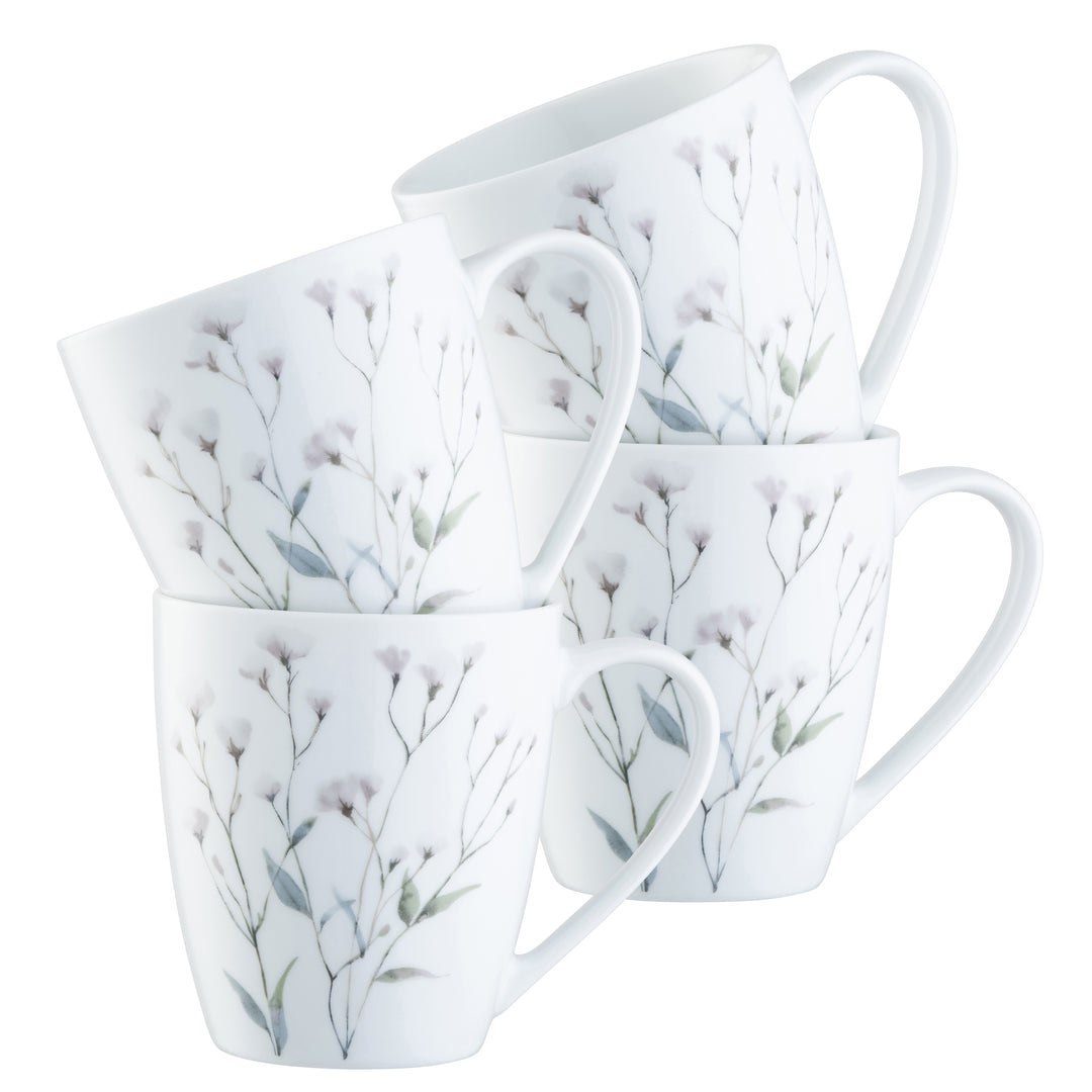 Aynsley Cottom Blossom Set of 4 Mugs