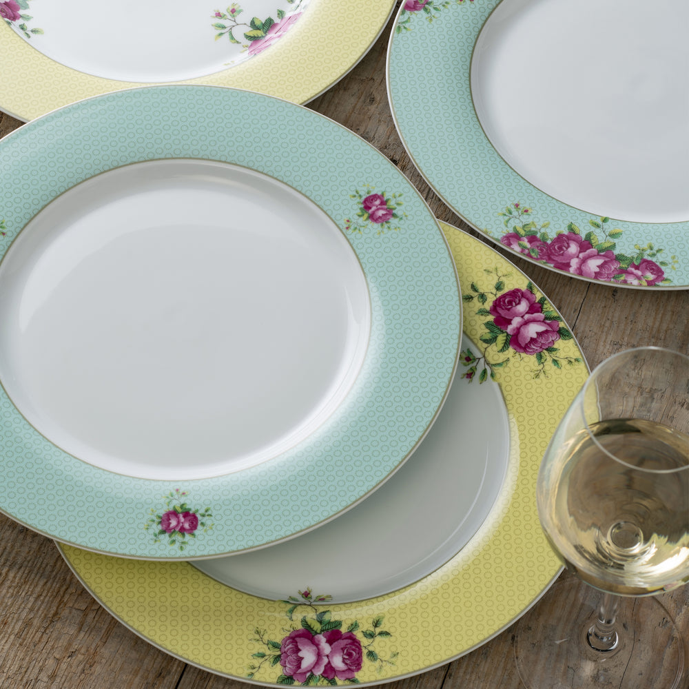 Archive Rose Dinner Plates Set of 4