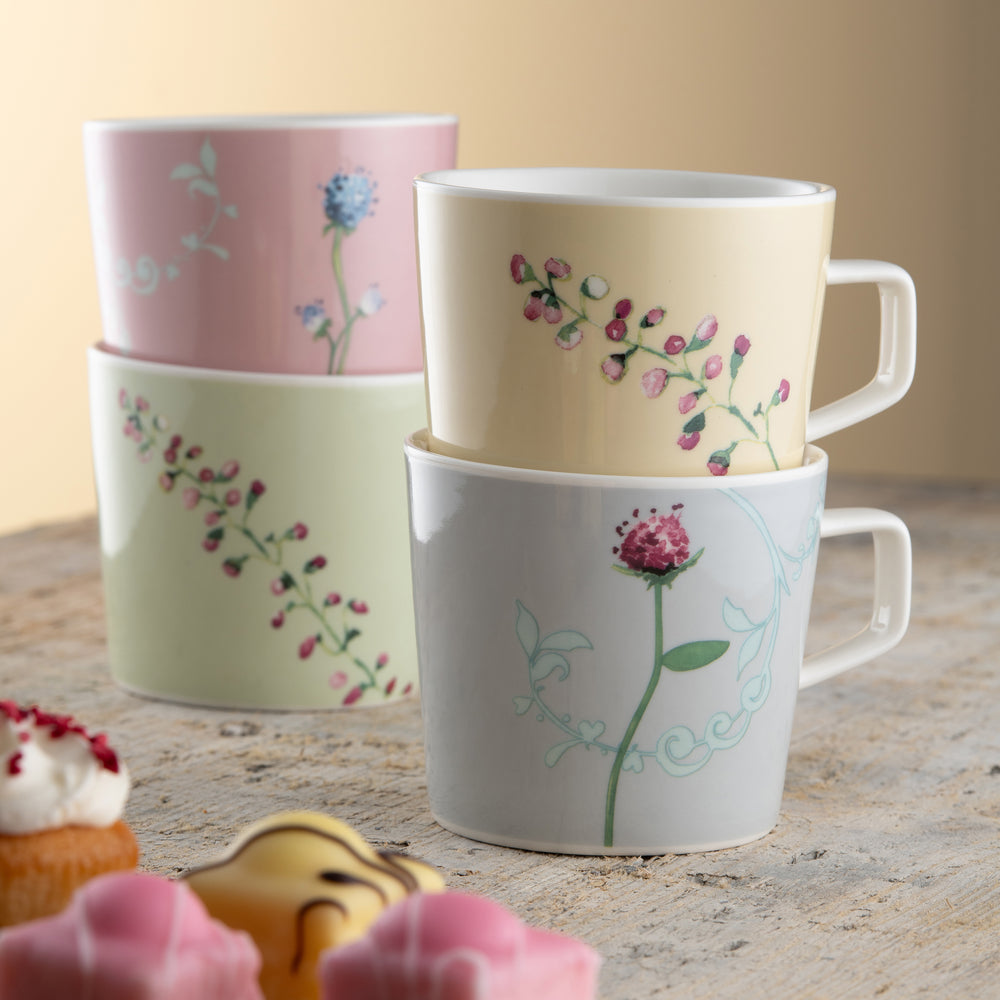 Aynsley Camille Pastle Set of 4 Mugs