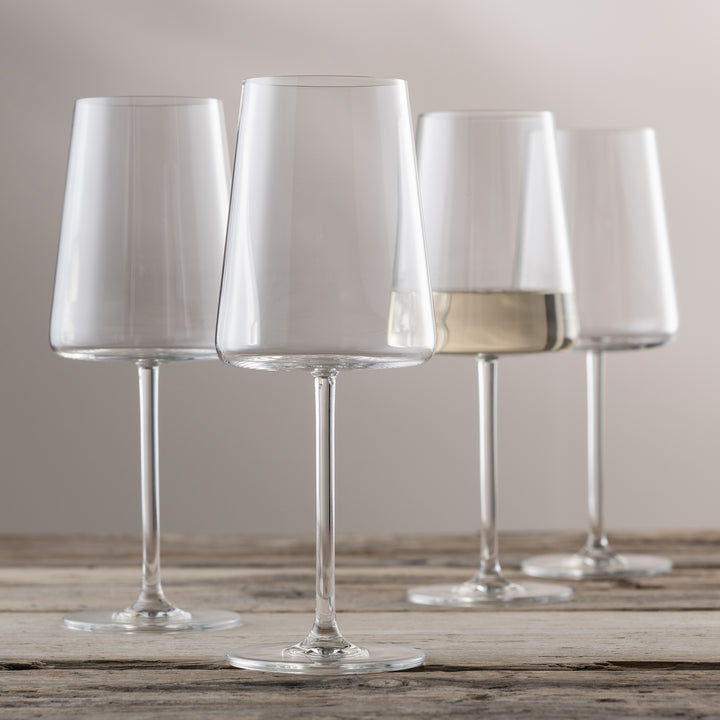 Galway Crystal Alto White Wine Set of 4
