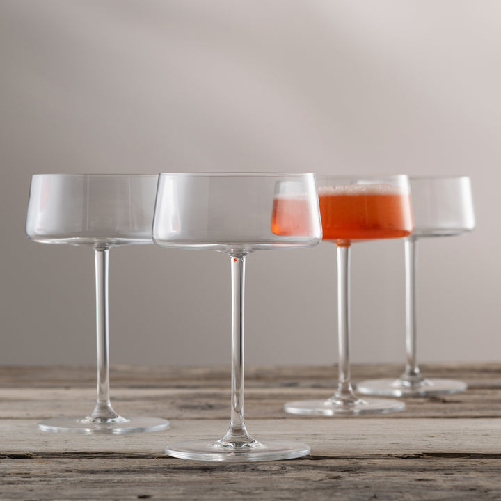 Galway Crystal Alto Cocktail/Martini Set of 4