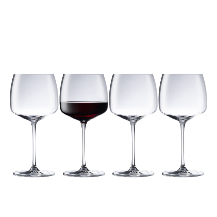 Galway Crystal Tivoli Red Wine Set of 4