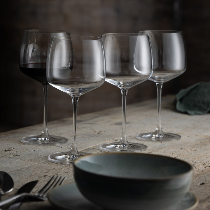 Galway Crystal Tivoli Red Wine Set of 4