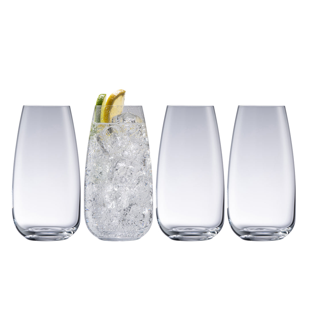Galway Crystal Tivoli Hi-Ball Set of 4