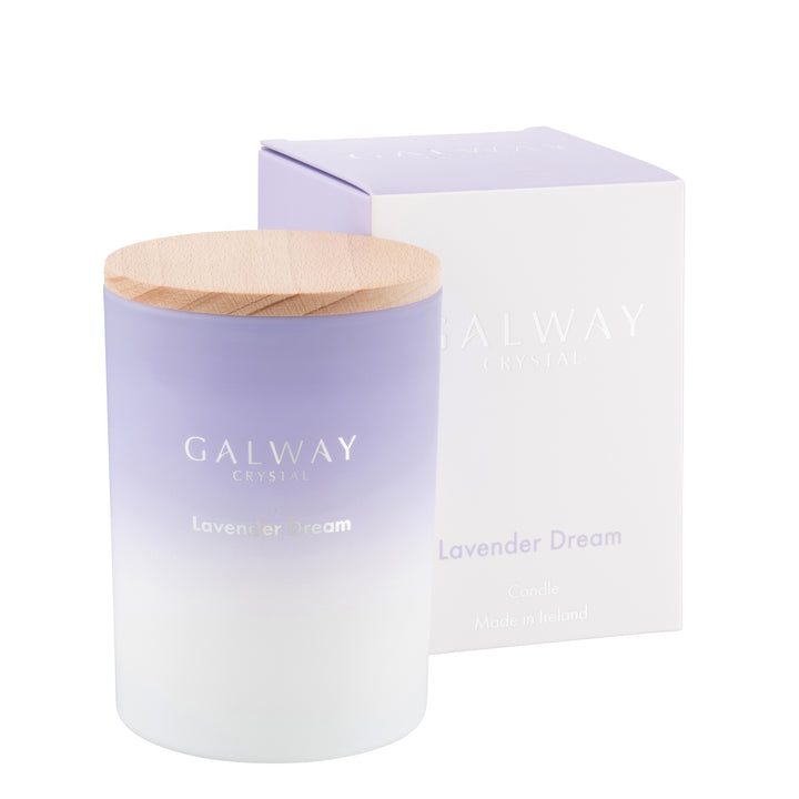 Galway Crystal Lavender Dream Candle
