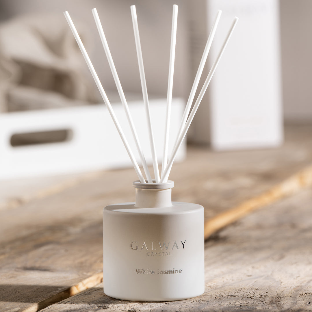 Galway Crystal White Jasmine Diffuser