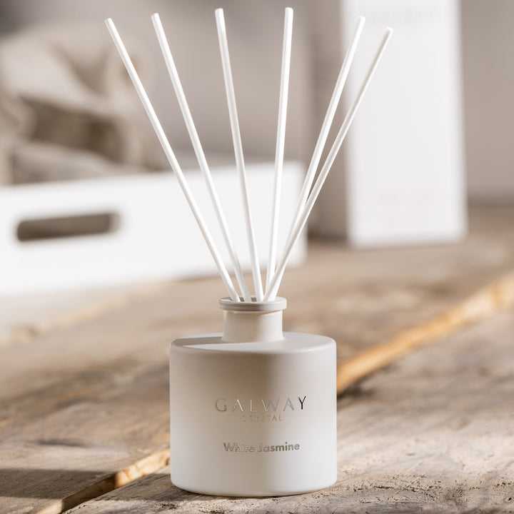 Galway Crystal White Jasmine Diffuser