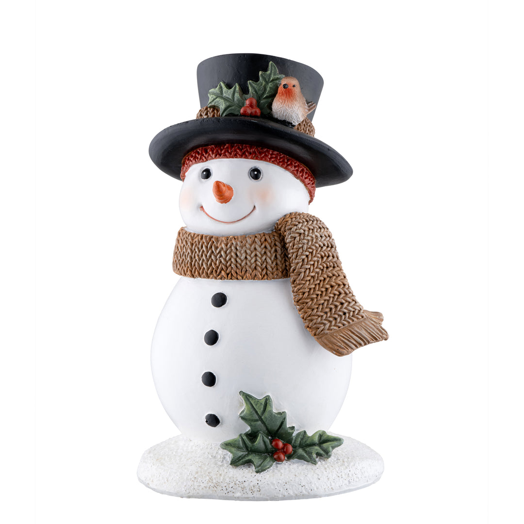 Aynsley Snowman & Robin Figurine