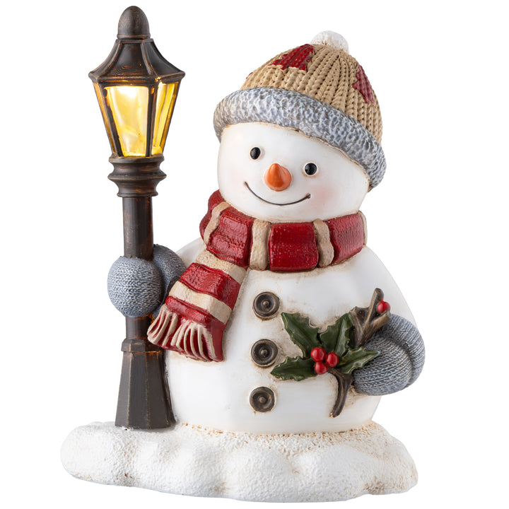 Aynsley Snowman Lamp Post LED