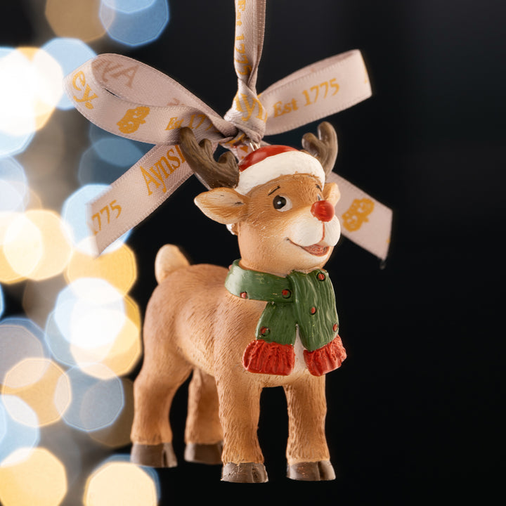Aynsley Rudolph the Reindeer Hanging Ornament