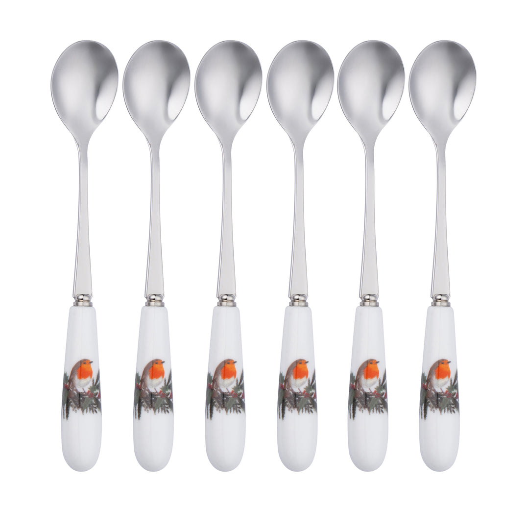 Aynsley Robin Teaspoons Set of 6
