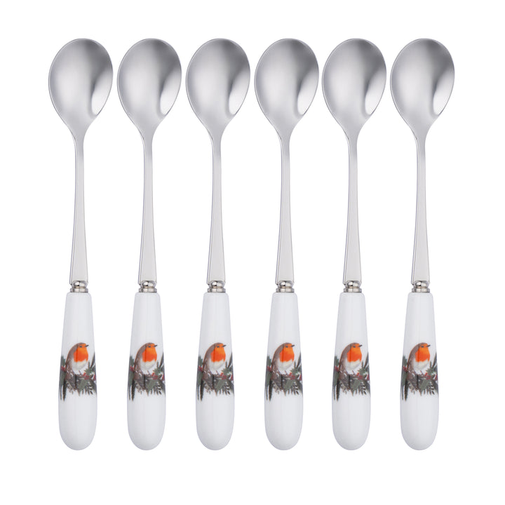 Aynsley Robin Teaspoons Set of 6