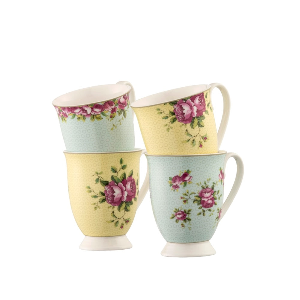 Archive Footed Mug Set