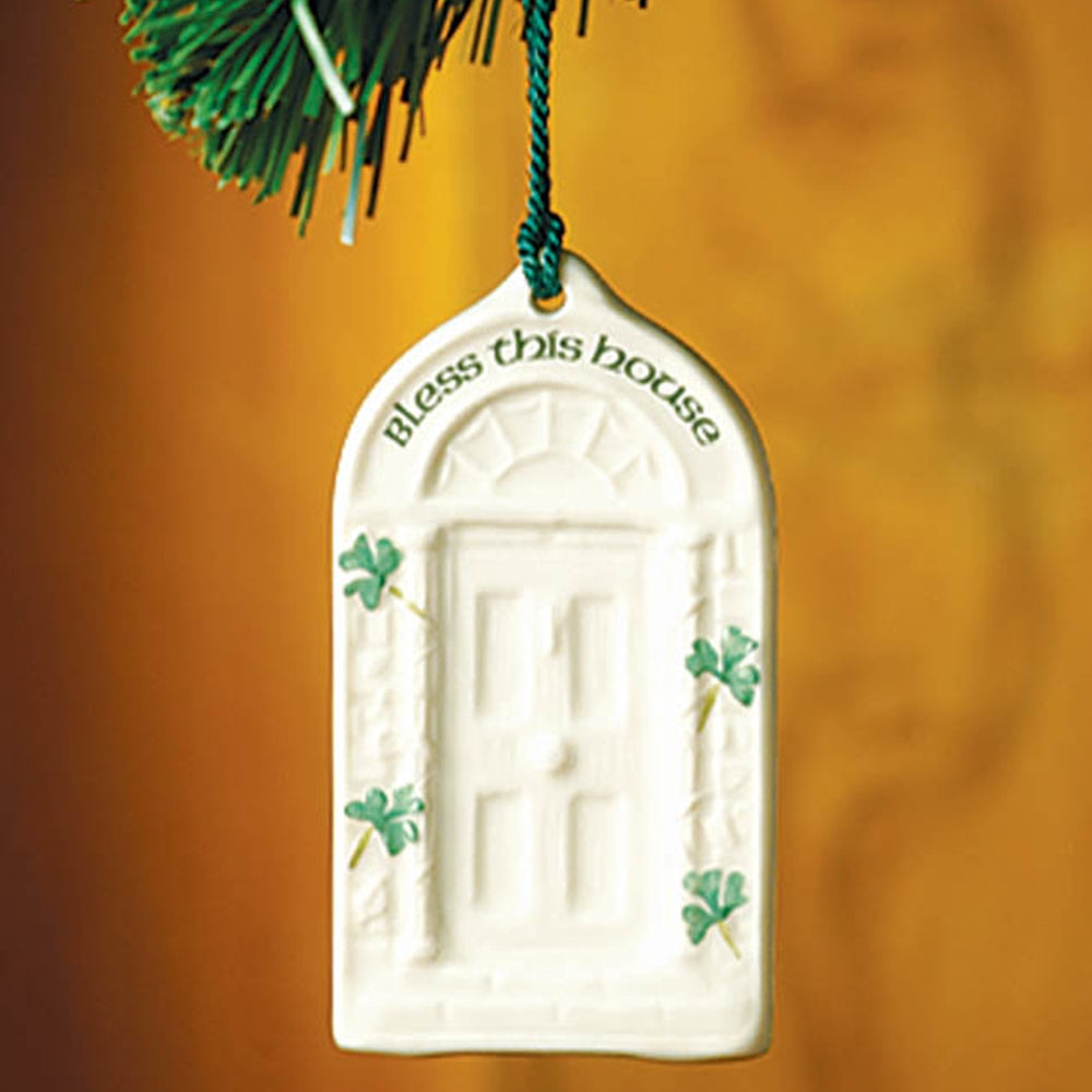 Belleek Classic House Blessing Ornament