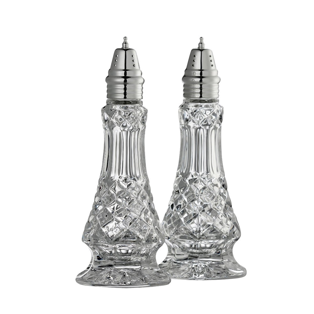 belleek Galway Crystal Ashford Salt and Pepper