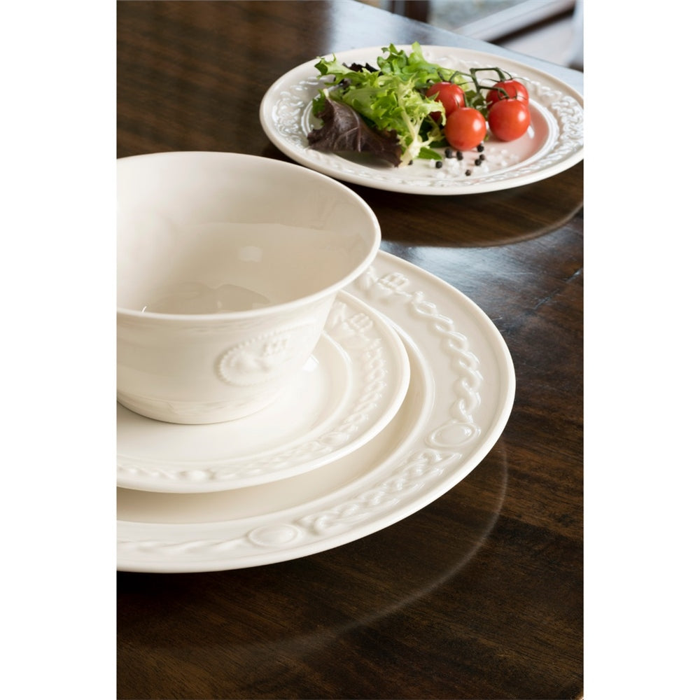 Belleek Classic Claddagh Dinner Plate